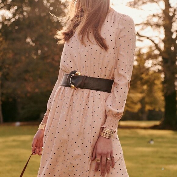 NWT Sezane Justine Dress Size 38 EU/ USA 6 (M) - Picture 13 of 13